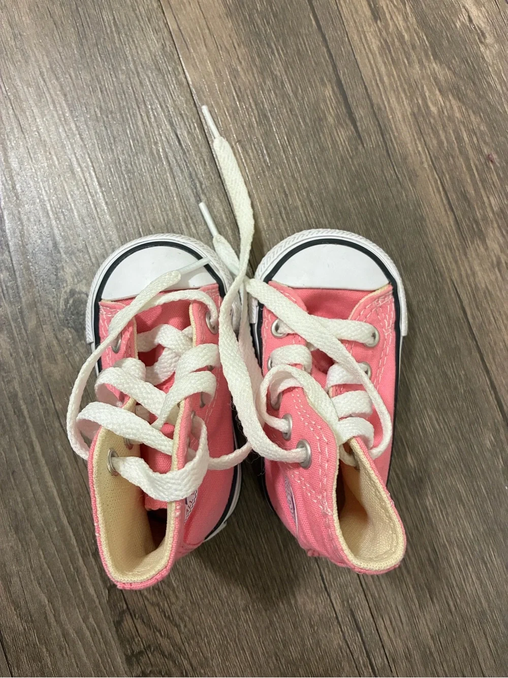 Baby Converse Pink High Tops